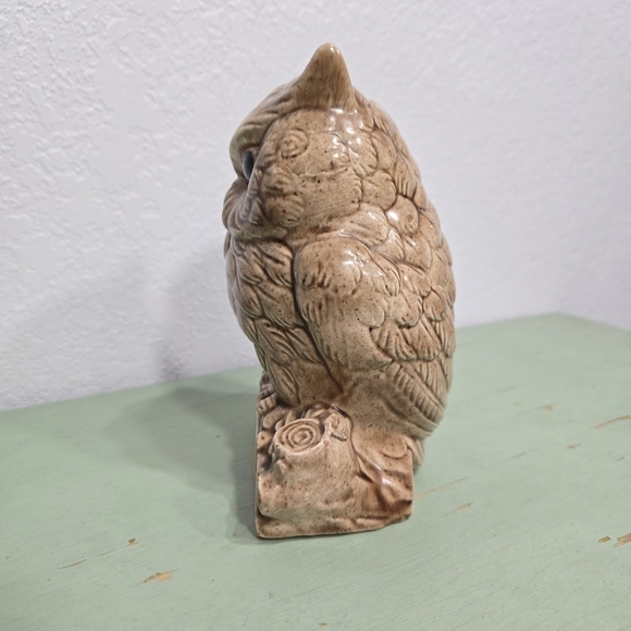 Be Wise Save Ceramic Owl Coin Bank 1977 Vintage MCM - Picture 4 of 6